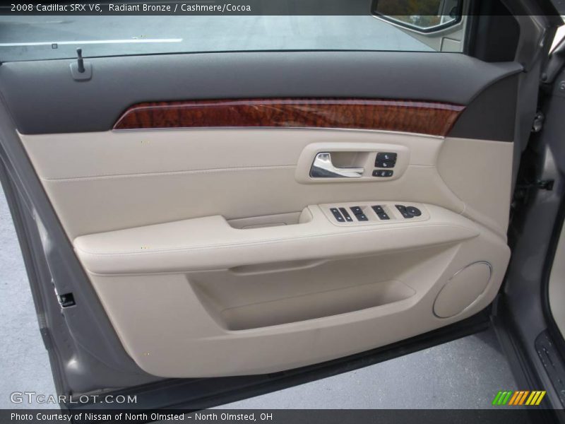 Radiant Bronze / Cashmere/Cocoa 2008 Cadillac SRX V6