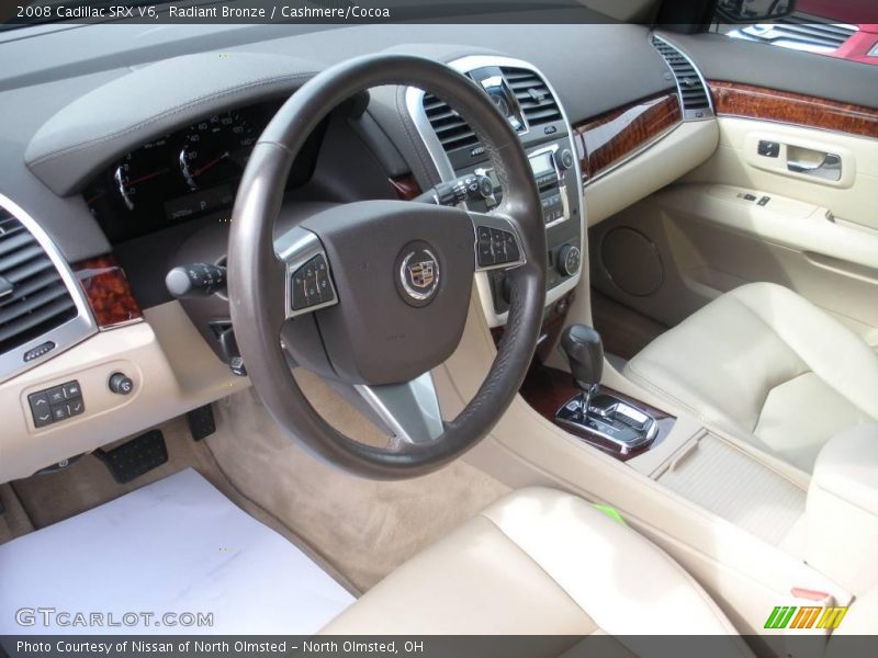 Radiant Bronze / Cashmere/Cocoa 2008 Cadillac SRX V6