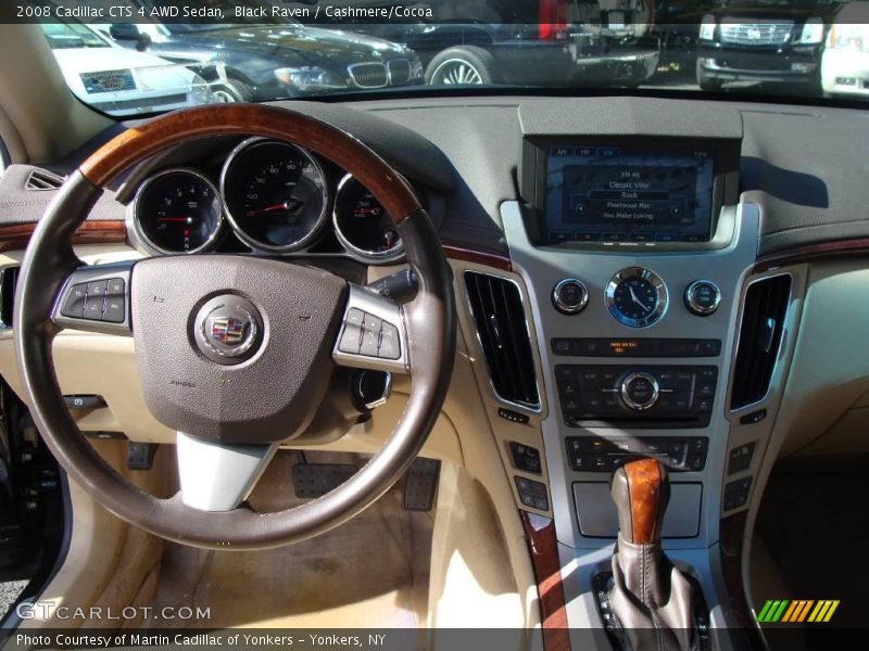 Black Raven / Cashmere/Cocoa 2008 Cadillac CTS 4 AWD Sedan