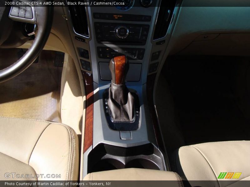 Black Raven / Cashmere/Cocoa 2008 Cadillac CTS 4 AWD Sedan