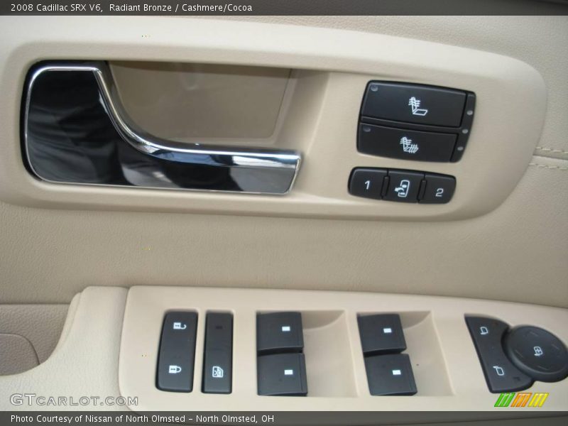 Radiant Bronze / Cashmere/Cocoa 2008 Cadillac SRX V6