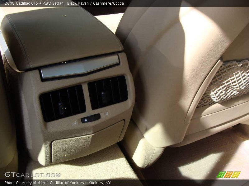 Black Raven / Cashmere/Cocoa 2008 Cadillac CTS 4 AWD Sedan