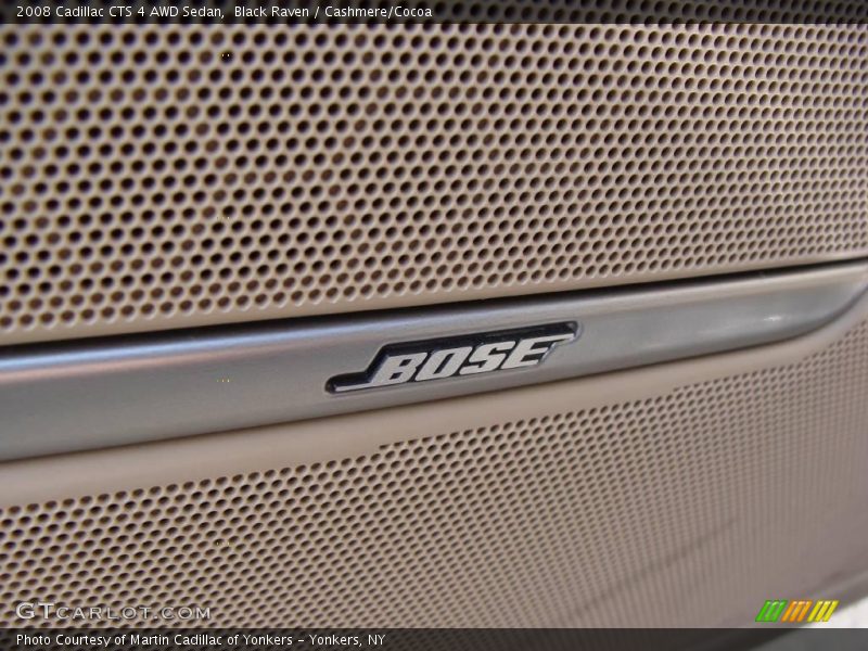 Black Raven / Cashmere/Cocoa 2008 Cadillac CTS 4 AWD Sedan