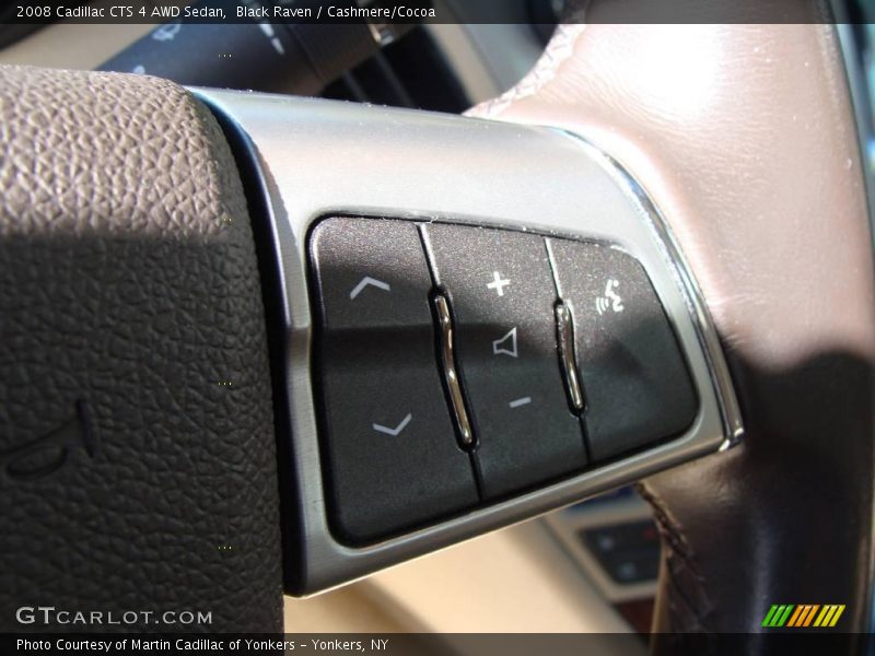 Black Raven / Cashmere/Cocoa 2008 Cadillac CTS 4 AWD Sedan