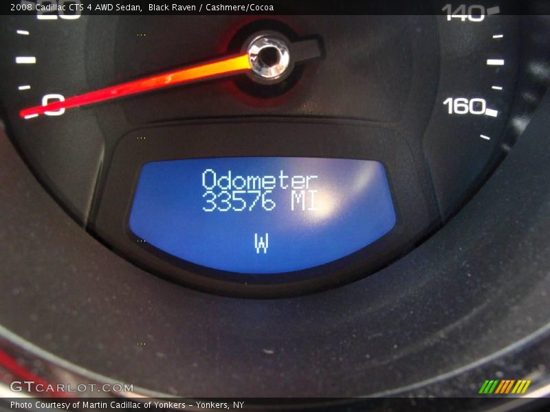 Black Raven / Cashmere/Cocoa 2008 Cadillac CTS 4 AWD Sedan