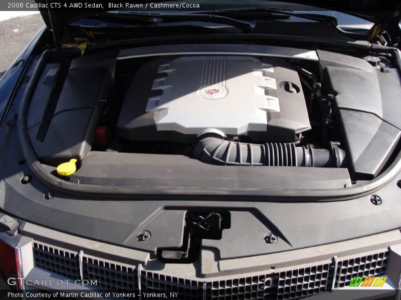 Black Raven / Cashmere/Cocoa 2008 Cadillac CTS 4 AWD Sedan