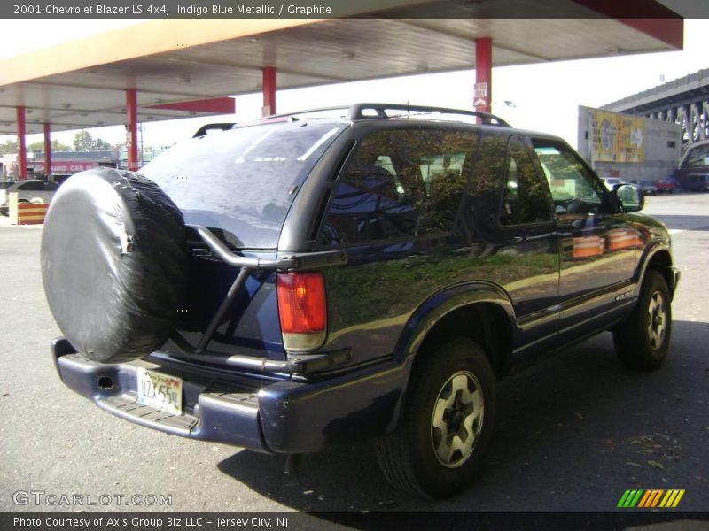 Indigo Blue Metallic / Graphite 2001 Chevrolet Blazer LS 4x4