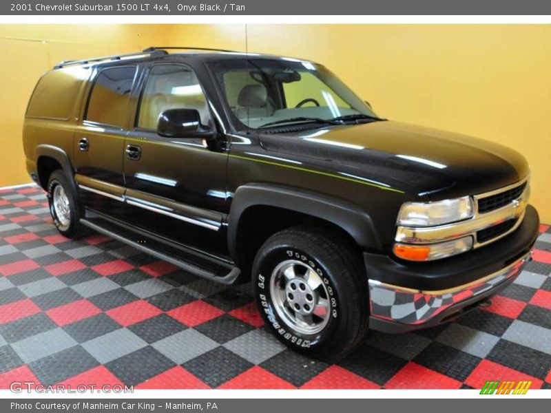 Onyx Black / Tan 2001 Chevrolet Suburban 1500 LT 4x4