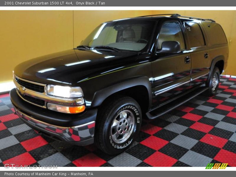 Onyx Black / Tan 2001 Chevrolet Suburban 1500 LT 4x4