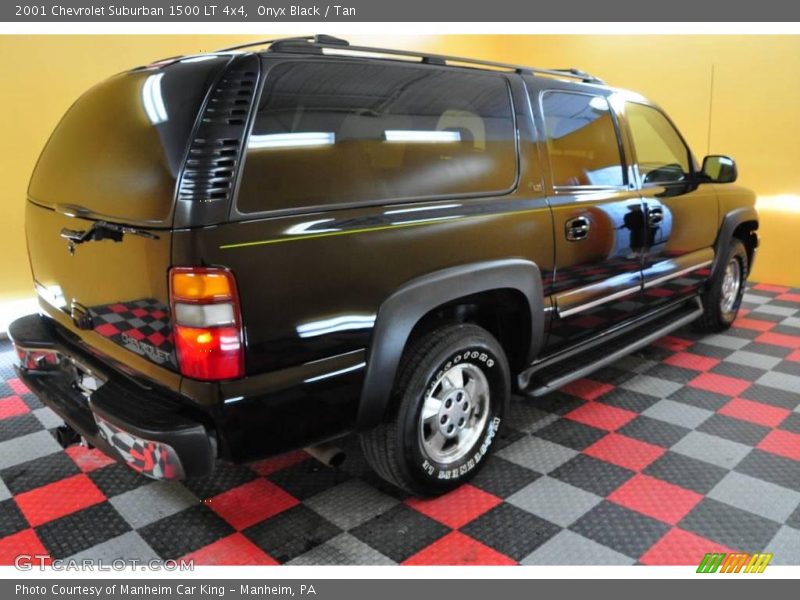 Onyx Black / Tan 2001 Chevrolet Suburban 1500 LT 4x4
