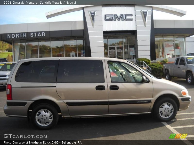 Sandrift Metallic / Neutral 2001 Chevrolet Venture