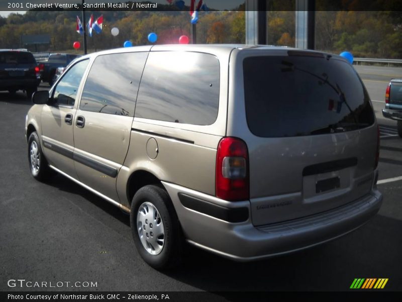 Sandrift Metallic / Neutral 2001 Chevrolet Venture