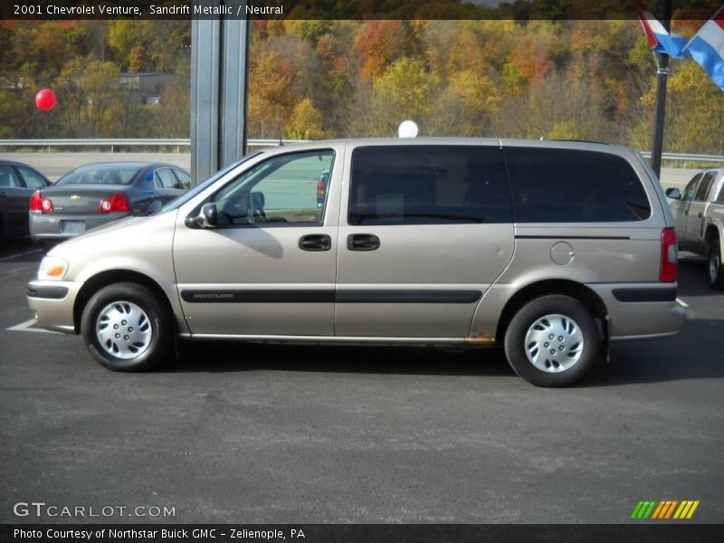 Sandrift Metallic / Neutral 2001 Chevrolet Venture