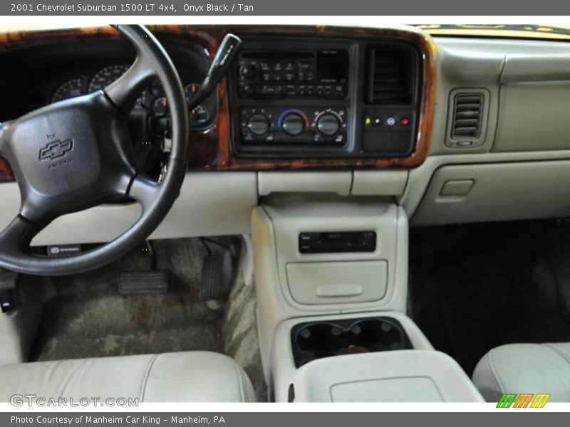 Onyx Black / Tan 2001 Chevrolet Suburban 1500 LT 4x4
