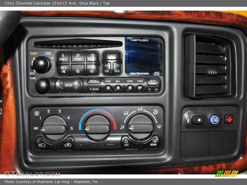 Onyx Black / Tan 2001 Chevrolet Suburban 1500 LT 4x4