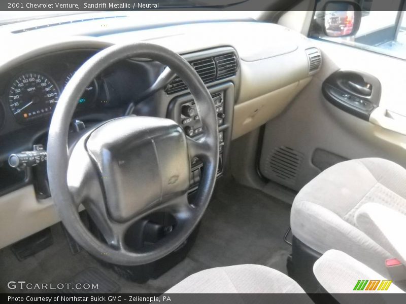 Sandrift Metallic / Neutral 2001 Chevrolet Venture