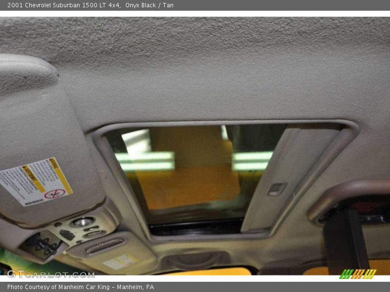 Onyx Black / Tan 2001 Chevrolet Suburban 1500 LT 4x4