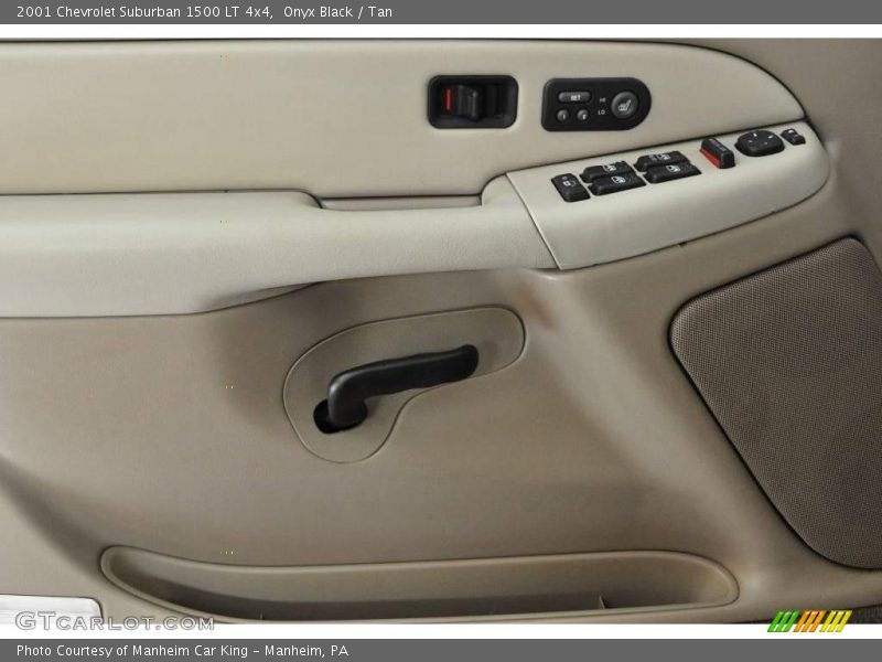 Onyx Black / Tan 2001 Chevrolet Suburban 1500 LT 4x4