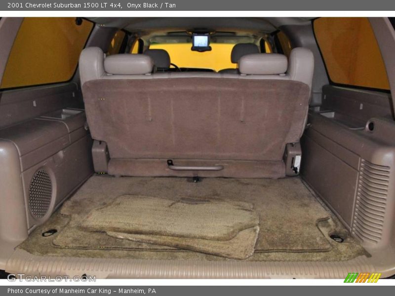 Onyx Black / Tan 2001 Chevrolet Suburban 1500 LT 4x4