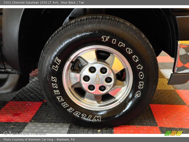 Onyx Black / Tan 2001 Chevrolet Suburban 1500 LT 4x4