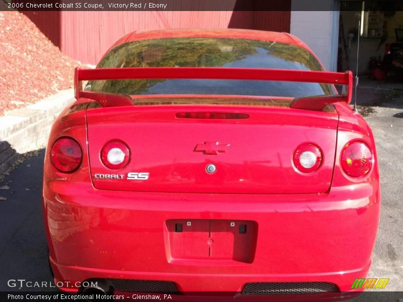 Victory Red / Ebony 2006 Chevrolet Cobalt SS Coupe