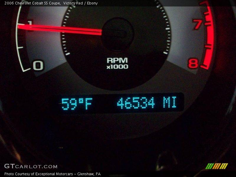 Victory Red / Ebony 2006 Chevrolet Cobalt SS Coupe