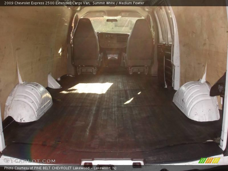 Summit White / Medium Pewter 2009 Chevrolet Express 2500 Extended Cargo Van