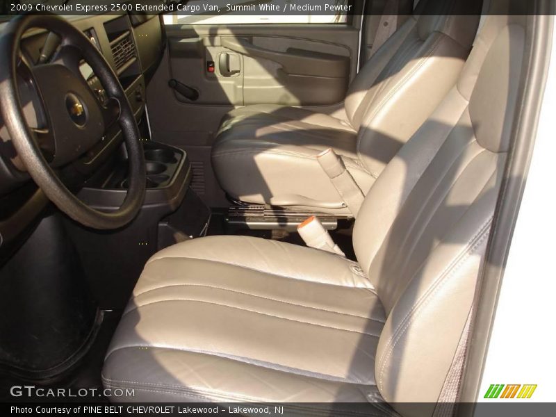 Summit White / Medium Pewter 2009 Chevrolet Express 2500 Extended Cargo Van