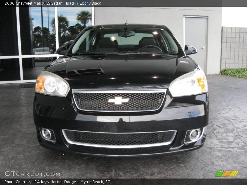 Black / Ebony Black 2006 Chevrolet Malibu SS Sedan