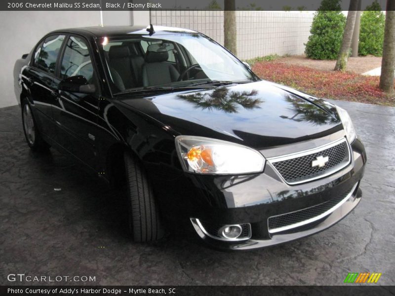 Black / Ebony Black 2006 Chevrolet Malibu SS Sedan