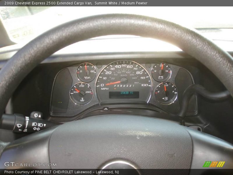 Summit White / Medium Pewter 2009 Chevrolet Express 2500 Extended Cargo Van