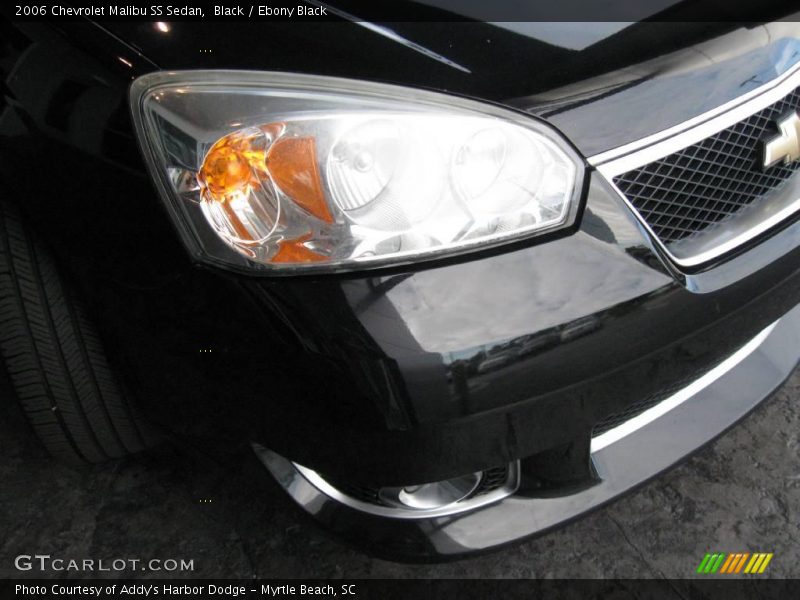 Black / Ebony Black 2006 Chevrolet Malibu SS Sedan