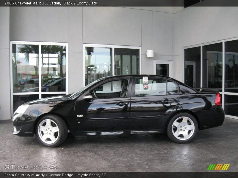 Black / Ebony Black 2006 Chevrolet Malibu SS Sedan