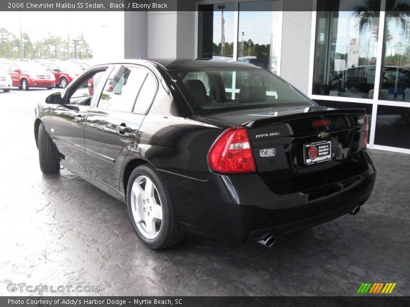 Black / Ebony Black 2006 Chevrolet Malibu SS Sedan