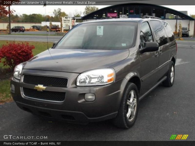 Bronzemist Metallic / Neutral Beige 2005 Chevrolet Uplander LS