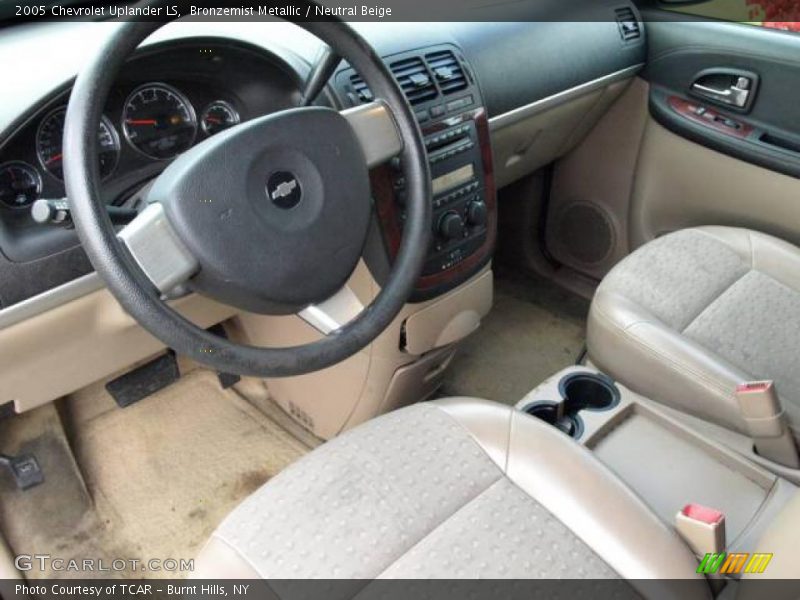 Bronzemist Metallic / Neutral Beige 2005 Chevrolet Uplander LS