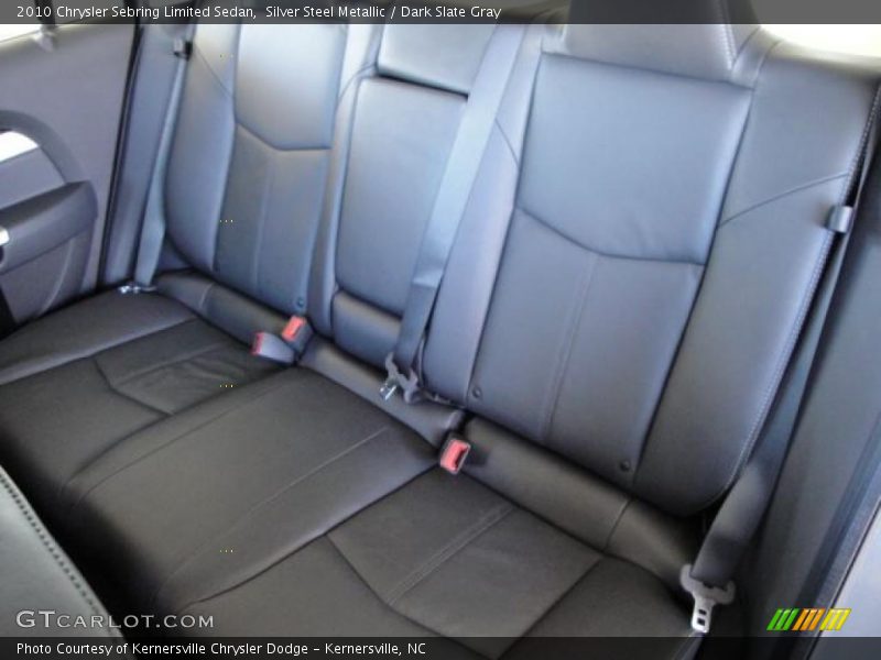 Silver Steel Metallic / Dark Slate Gray 2010 Chrysler Sebring Limited Sedan