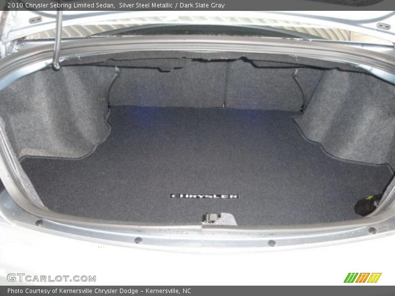 Silver Steel Metallic / Dark Slate Gray 2010 Chrysler Sebring Limited Sedan