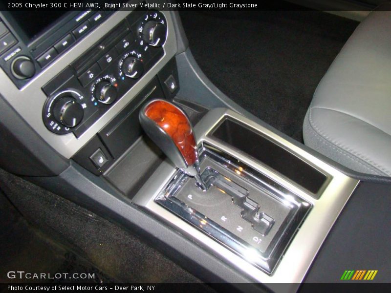 Bright Silver Metallic / Dark Slate Gray/Light Graystone 2005 Chrysler 300 C HEMI AWD