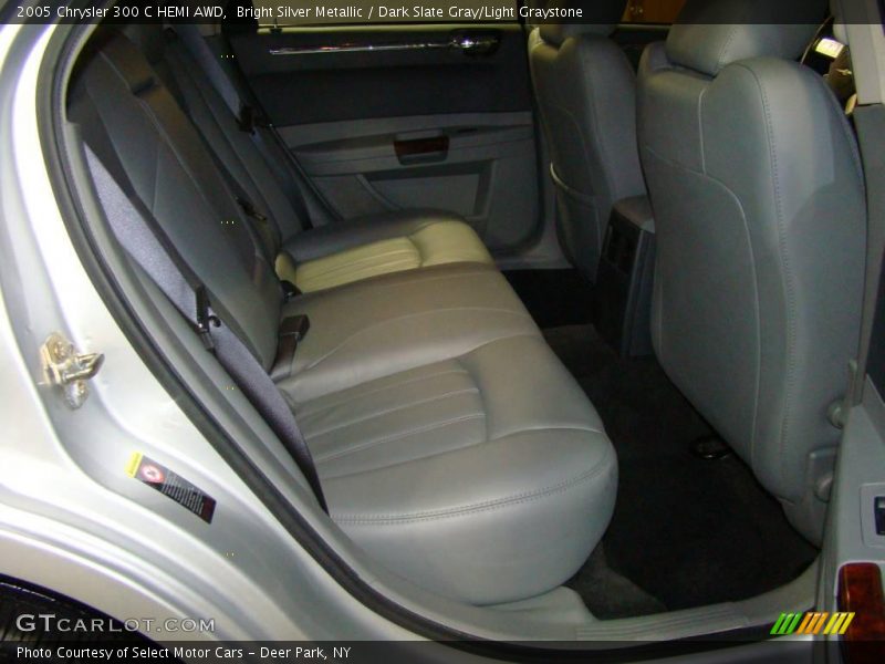 Bright Silver Metallic / Dark Slate Gray/Light Graystone 2005 Chrysler 300 C HEMI AWD