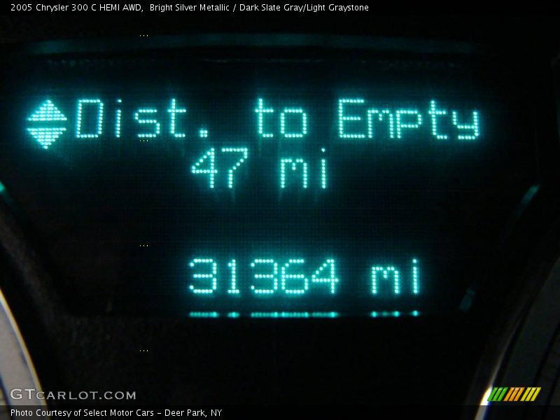 Bright Silver Metallic / Dark Slate Gray/Light Graystone 2005 Chrysler 300 C HEMI AWD