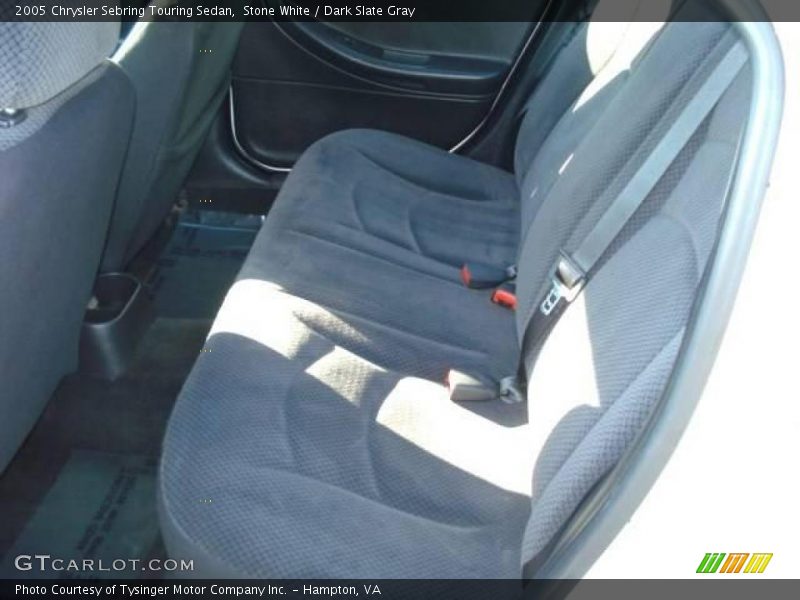 Stone White / Dark Slate Gray 2005 Chrysler Sebring Touring Sedan