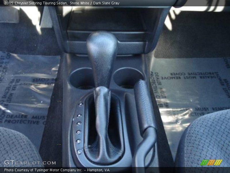 Stone White / Dark Slate Gray 2005 Chrysler Sebring Touring Sedan