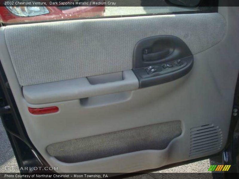 Dark Sapphire Metallic / Medium Gray 2002 Chevrolet Venture