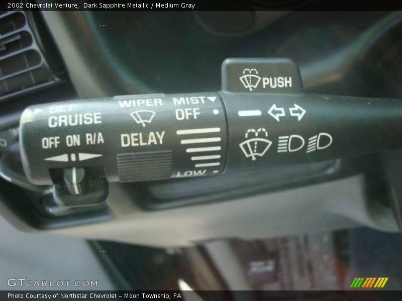 Dark Sapphire Metallic / Medium Gray 2002 Chevrolet Venture