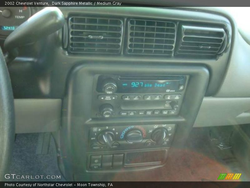 Dark Sapphire Metallic / Medium Gray 2002 Chevrolet Venture