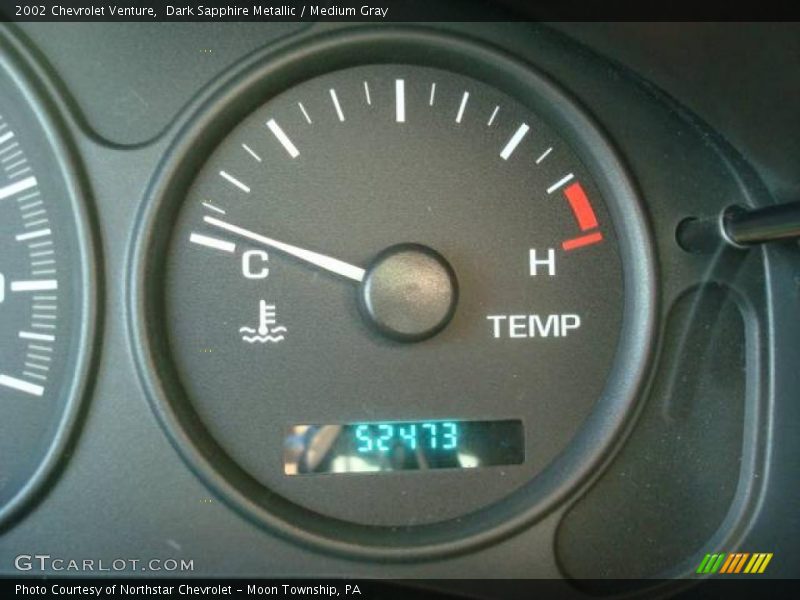 Dark Sapphire Metallic / Medium Gray 2002 Chevrolet Venture