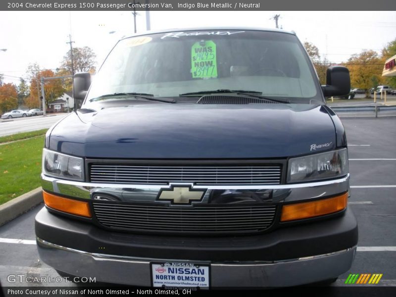 Indigo Blue Metallic / Neutral 2004 Chevrolet Express 1500 Passenger Conversion Van