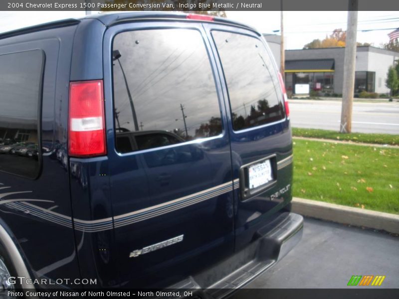 Indigo Blue Metallic / Neutral 2004 Chevrolet Express 1500 Passenger Conversion Van