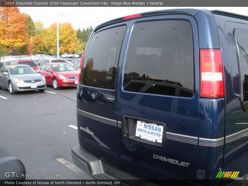 Indigo Blue Metallic / Neutral 2004 Chevrolet Express 1500 Passenger Conversion Van